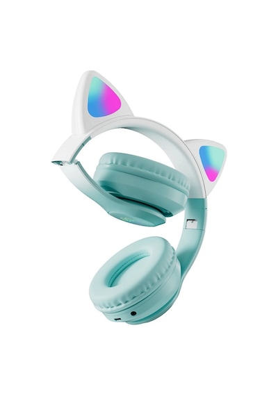Blue Spectrum STN-28 Pro Bluetooth Sevimli Kedi Led Işıklı Kulaküstü Kulaklık