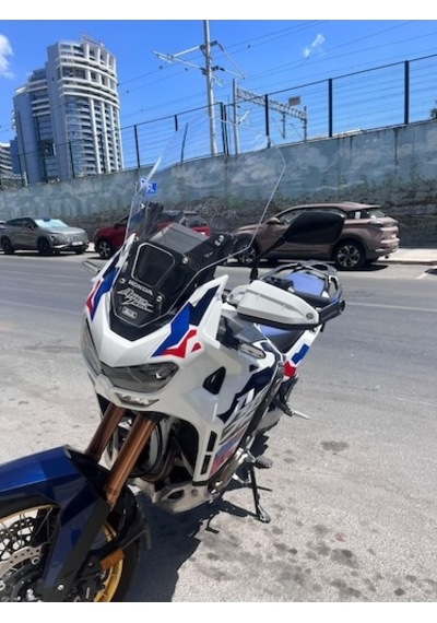 Zeus Motor 2020-2024 Honda Crf1100l Africa Twin Uyumlu L2/l4 Uzun Ön Cam Şeffaf Renk