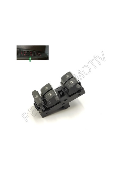 T Cross Sol Dörtlü Cam Açma Düğmesi 5g0959857g