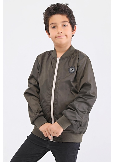 Benitto Kids Benittokids Çift Taraflı Erkek Çocuk Yağmurluk 51268T Taş-Haki