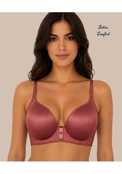 Intive Comfort Taşlı V Aksesuarlı Parlak Kumaşlı C Cup Lazer Kesim İthal Sütyen-geniş Renk Seçenkli Gül Kurusu Intive Comfort Taşlı V Aksesuarlı Parlak Kumaşlı C Cup Lazer Kesim İthal Sütyen-geniş Renk Seçenkli Gül Kurusu