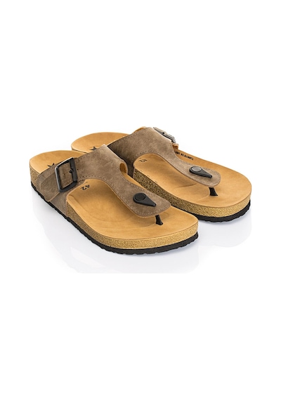Twigy Daniel Erkek Parmak Arası Terlik Vizon 41/45 BB0702 Vizon
