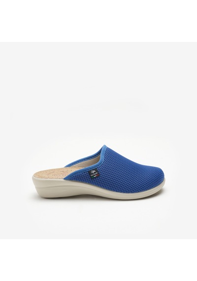 6037-pale Turquoise Terlik Kadın T4 368 Fe Anoia Fly Flot Cloth Slipper 6037-avio / 6014-bordo