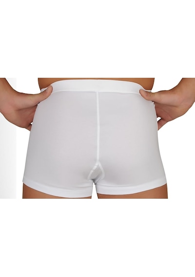 Caretex Hafif Emici Boxer Erkek Külot M Beyaz