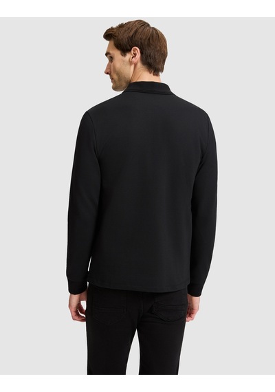 Pierre Cardin Siyah Regular Fit Sweatshirt 50331599-vr046