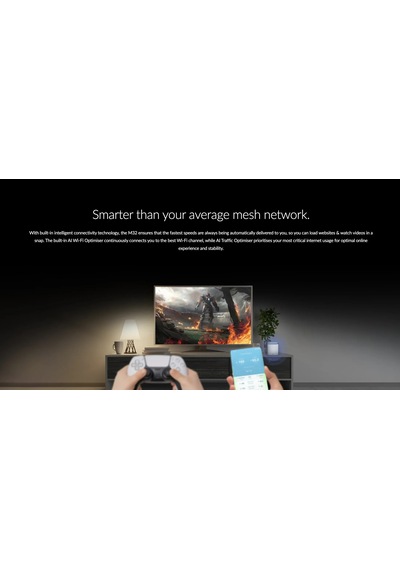 D-link M32/mna2 Eagle Pro Aı Ax3200 Wi-fi 6 Dual Band Smart Mesh Router Kit 2'li Paket