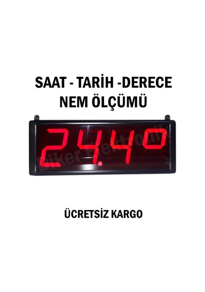 Dijital Nem - Saat - Derece Orta Boy