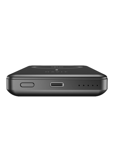 Havit Pb5203 Pro 10.000mah Qi2 Magsafe Powerbank - 25w Hızlı Şarj, Alüminyum Kasa Siyah