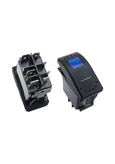 Su Geçirmez Led Işıklı On Off Anahtar - 5 Pin