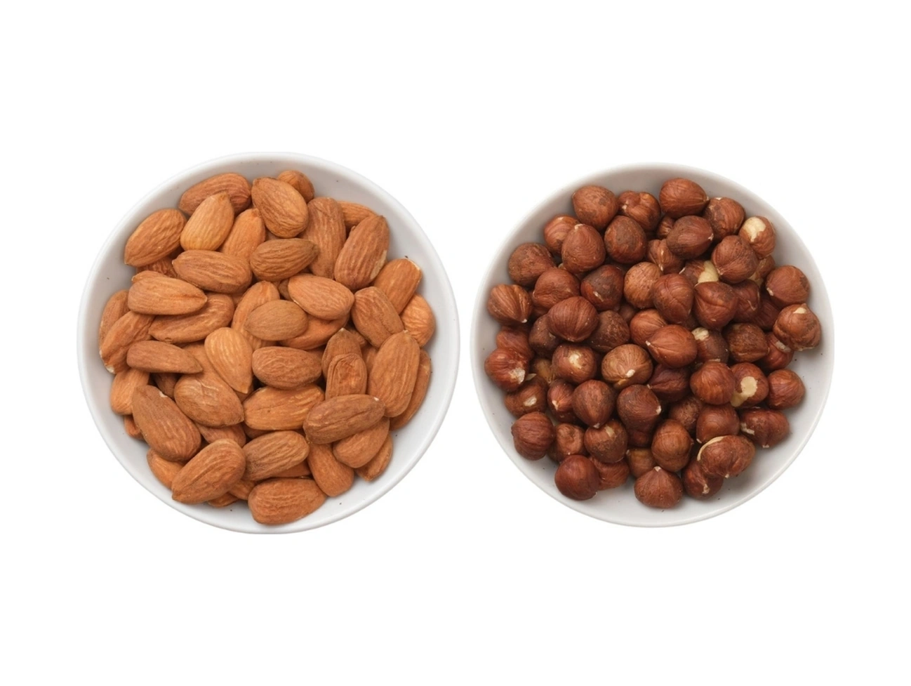 Online Çiftçi Çiğ İri Fındık + Çiğ Yerli Badem 1 KG