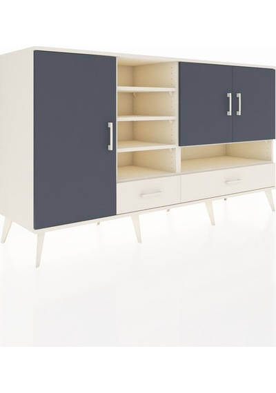 Hyperion Konsol 8 Raflı 2 Çekmeceli 3 Kapaklı 176x44x99 Aytaşı-an Aytaşı-antrasit/aytaşı Hyperion Konsol 8 Raflı 2 Çekmeceli 3 Kapaklı 176x44x99 Aytaşı-an Aytaşı-antrasit/aytaşı