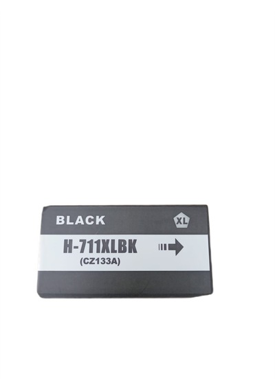 Hp 711 Siyah Uyumlu Mürekkep Kartuşu 80ml Cz133a Designjet T120