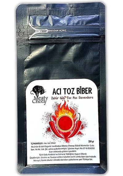 Meaty & Cheesy Acı Toz Biber 250 G