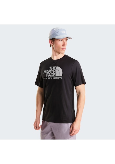 The North Face 24/7 Logo Graphic Sleeve Erkek Siyah T-shirt Nf0a8bejjk31