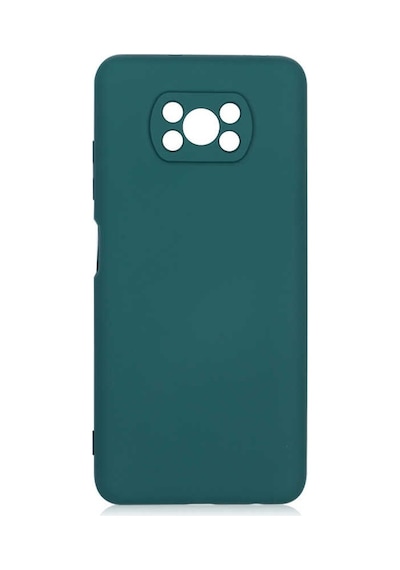 Kilifone - Xiaomi Uyumlu Poco X3 / Poco X3 Nfc / Poco X3 Pro - Kılıf İçi Kadife Koruyucu Mara Lansman Kapak - Koyu Yeşil