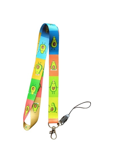 Avakado Kart Askı Ipi, Yaka Askı Ipi, Boyun Askı - 2 Cm