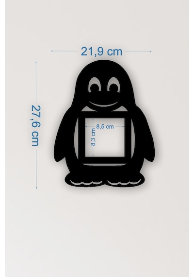 Pey Aksesuar Penguen Figürlü Çocuk Odası Dekoratif Priz Çerçevesi Diğer