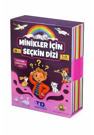 Tandem Yayınları Minikler İçin Seçkin Dizisi 20 Kitap 1.Sınıflar İçin + Değerlendirme Kitapçığı