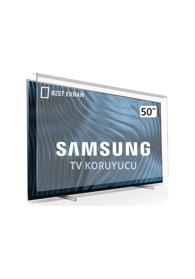 Samsung Uyumlu  50q60a Tv Ekran Koruyucu - Samsung Uyumlu  50" İnç 126 Cm Ekran Koruyucu Qe50q60aauxtk