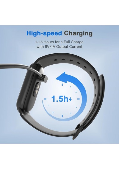 Caseonn Xiaomi Smart Band 11 Manyetik Usb Hızlı Şarj Kablosu Beyaz