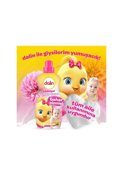 Çamaşır Yumuşatıcı 1500ml Bahar Ninnisi 6 Lı Set Bebeklere Özel