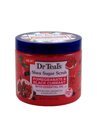Teals Pomegranate & Black Currant Shea Sugar Scrub Vücut Peelingi 538gr