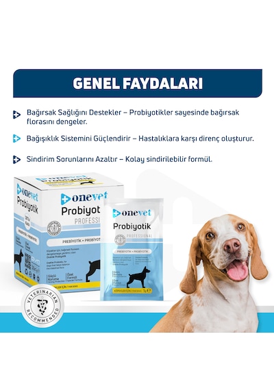 Onevet Probiyotik Saşe 30x1 Gr Köpek