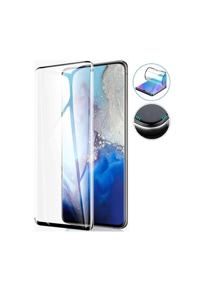 Samsung Galaxy S20 Plus Screen Protector 9d Kavisli Şeffaf Polymer Nano Ekran Koruyucu