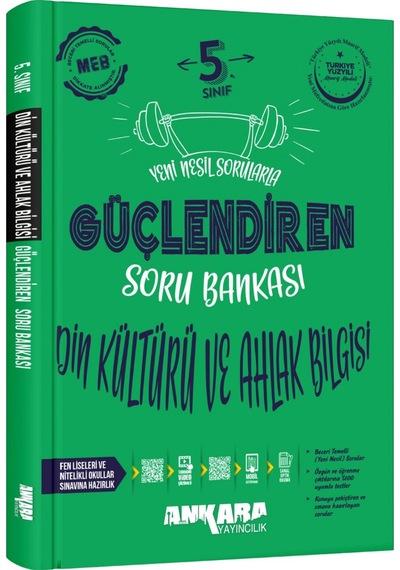 Ankara 2025 5. Sınıf Din Kültürü Güçlendiren Soru Bankası Güncel Müfredat