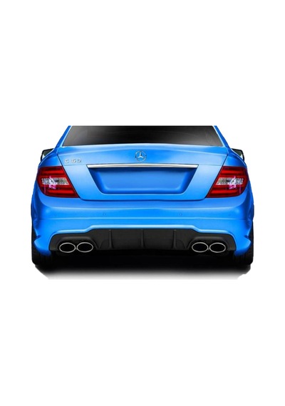 Mercedes W204 C Serisi Amg C63 2012 - 2014 Difüzör Plastik    Boyası
