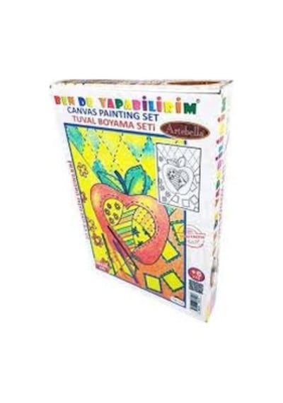 Artebella Tb-11 Mandala Tuval Boyama Seti 20x30 Cm