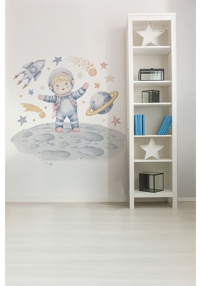 Sevimli Kaşif Temalı Çocuk Ve Bebek Odası Dekoratif Duvar Sticker Seti