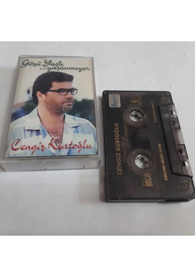 Cengiz Kurtoğlu Gözü Yaşlı Yaşanmıyor Cam Baskı Kaset 2.el Dönem