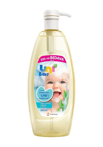 Uni Baby Şampuan 900 ML