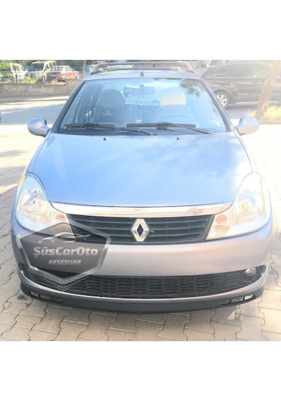 Renault Symbol 2008-2012 Thalia Uyumlu Üniversal Laguna Lip Esnek Ön Lip 2 Parça Tampon Altı Dil Karlık Ön Ek 00 Şüscaroto Aksesuar