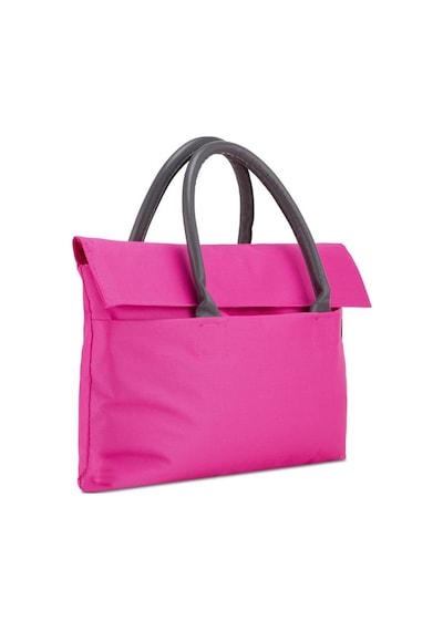 Classone Byn-el006 Wtxpro Su Geçirmez Kumaş 13-14 İnch Bayan Laptop, Notebook, Apple Uyumlu MacBook Air El Çantası- Tote Bag- Pembe