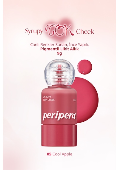 Peripera Syrupy Tok Cheek 05 Cool Apple