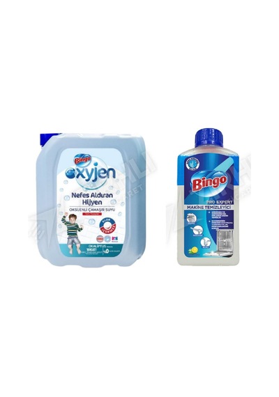 Bingo Çam.suyu Oksijen 4 L + Bulaşık 250 Ml 2'li Set Diğer