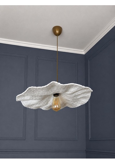 Lioraa Lighting Athea 60 Cm Sarkıt Avize Kırık Beyaz