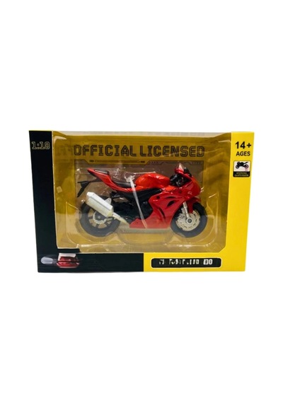 1/18 Gsx-r1000 Model Motosiklet Çok Renkli
