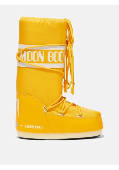 Bot Kar Kadın 14004400-084 Moon Boot Nylon Yellow Sarı