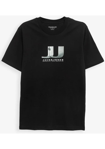 Jack & Jones Jcodust Erkek Tişört SIYAH