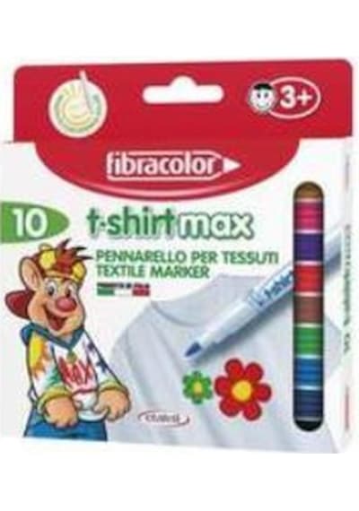 Fibracolor T-Shirtmax Tekstil Kalemi Set 10Lu