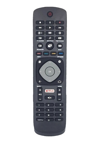 Philips 49Pus7101/12 Uyumlu Klavyesiz Yedek Televizyon Kumandası