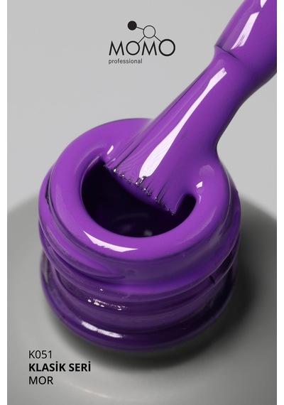 Momo Professional Kalıcı Oje K051 Mor 14 Ml