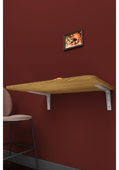 Lüks Duvara Monte Katlanabilir Çalışma Yemek Masası %100 Mdf Balkon Bahçe Masası Dmm68 Karına Lüks Duvara Monte Katlanabilir Çalışma Yemek Masası %100 Mdf Balkon Bahçe Masası Dmm68 Karına