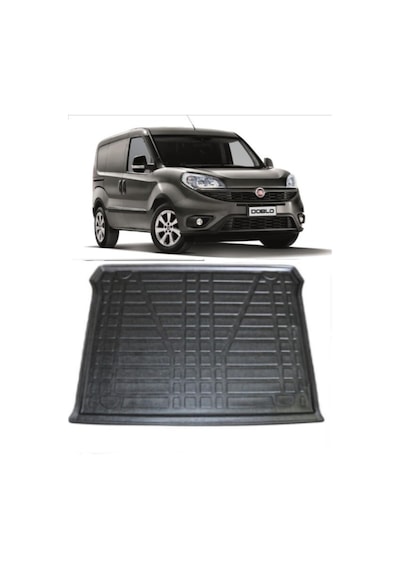 Borngarage Fıat Doblo Bagaj Havuzu 2010-2022 Uyumlu Kokusuz Kaucuk Doblo