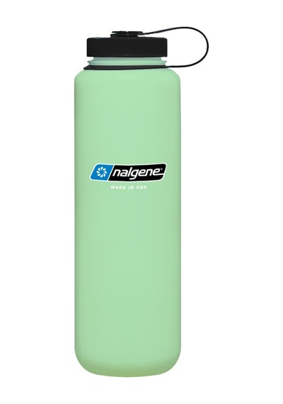 Nalgene Sustain Tritan Su Şişesi, Bpa İçermeyen Malzeme,%50 Plastik Atıklardan Üretilmiştir Iscc Sertifikalı Kütle Dengesi , 1,4 L, Geniş Ağız, Yeşil Yanar 0