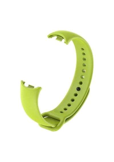 Xiaomi Mi Band 8 9 10 Uyumlu Akıllı Bileklik Silikon Kordon Kayış Yeşil Açık