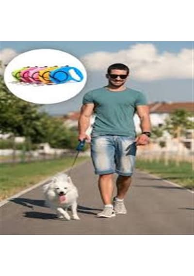Otomatik Uzayan Köpek Tasması Çok Renkli 3 Mt Çok Renkli